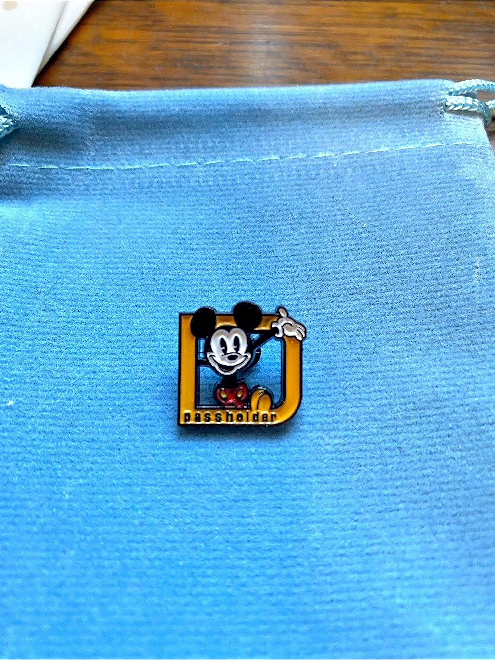 Disney Passholder Mickey Mouse Enamel Watch Band Charm